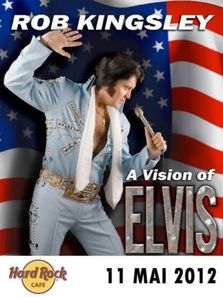Tribut ELVIS Presley in Hard Rock Cafe din Bucuresti!