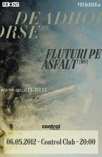 Concert DEADHORSE si FLUTURI PE ASFALT in Club Control