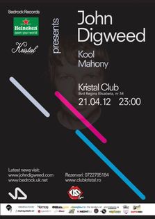 GROOVing with JOHN DIGWEED in Kristal Club din Bucuresti