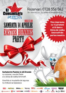 Easter Bunnies Party in El Comandante Grande.