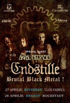 Concert Endstille la Bucuresti in Fabrica si la Brasov in Rockstadt!