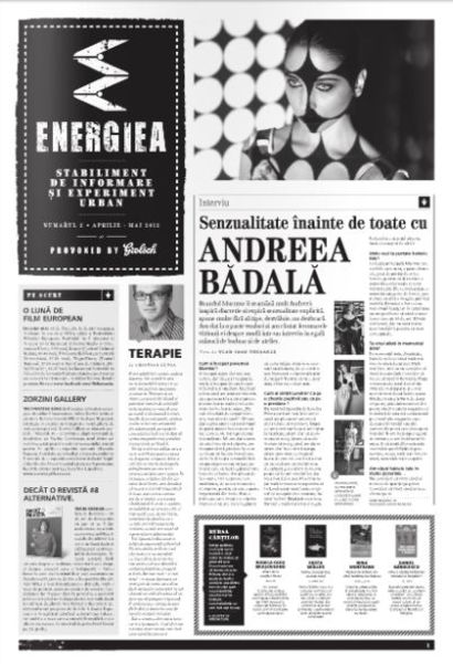 A aparut numarul 2 al ziarului Energiea!