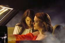 Lana del Rey a filmat videoclipul Summertime Sadness (poze)