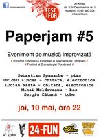 Paperjam #5 - in cadrul FEST-FDR 2012