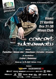 Concert SUBSEMNATU in Wings Club din Bucuresti