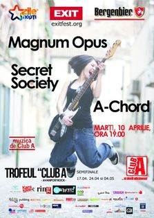 Trofeul Avanpost Rock - Magnum Opus, Secret Society, A-Chord concert live!