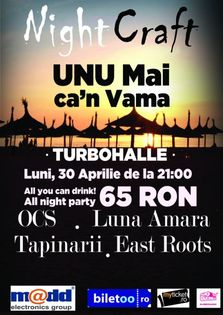 "Unu Mai ca-n Vama" la Turbohalle (eveniment ANULAT)