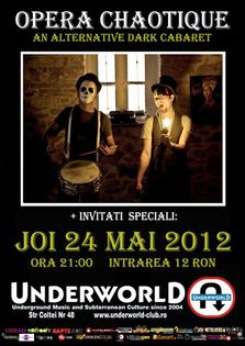 Concert Opera Chaotique in Underworld Club!