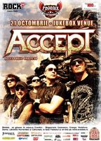 Concert ACCEPT la BUCURESTI in Jukebox Venue!