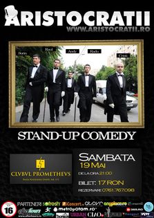 Aristocratii - Stand-up Comedy in Club Prometheus Bucuresti