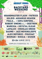 Backyard Weekend Festival 2012 la Bucuresti