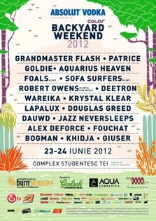 Backyard Weekend Festival 2012 la Bucuresti