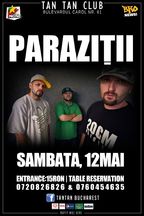 Concert Parazitii in Club Tan Tan din Bucuresti!