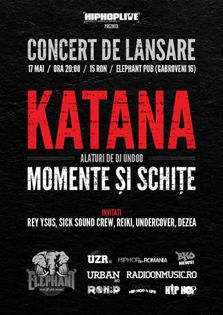 KaTaNa - Momente si schite - lansare album @Elephant Pub