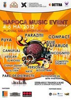 Napoca Music Event: Suie Paparude, Camuflaj, Puya, Parazitii
