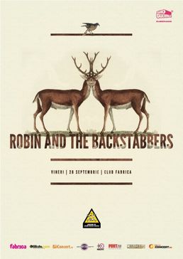 Concert Robin And The Backstabbers si Manfellow in Fabrica!