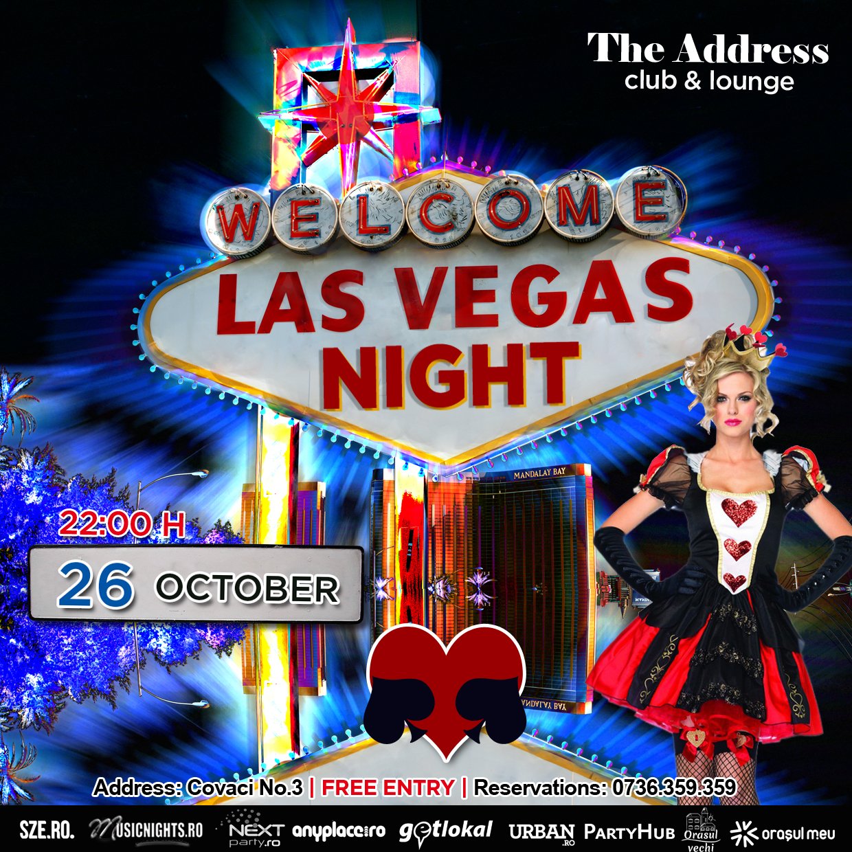 Las Vegas Night @ The Address Club