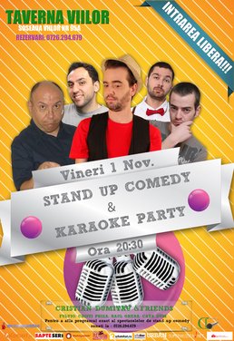 Stand-up Comedy & Karaoke Stand-up Comedy & Karaoke vineri