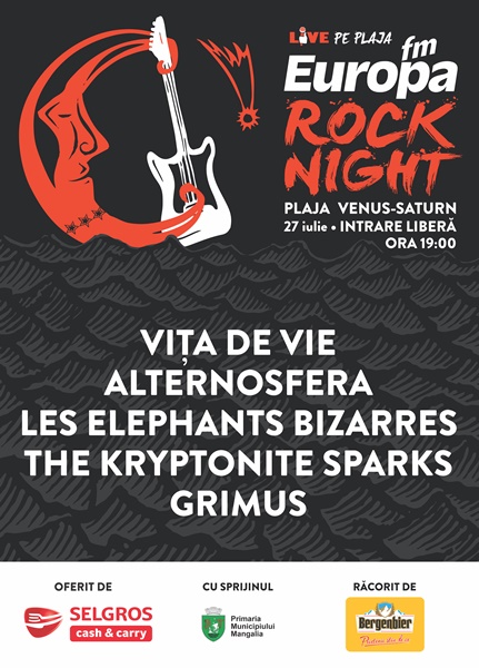 Seara Rock Deschide Evenimentul Din Acest An Europa Fm Live Pe Plaja