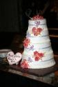 Pamela Anderson & Rick Salomon wedding cake