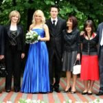 Georgiana si Cici - Sistem - poza cu nasii de la nunta
