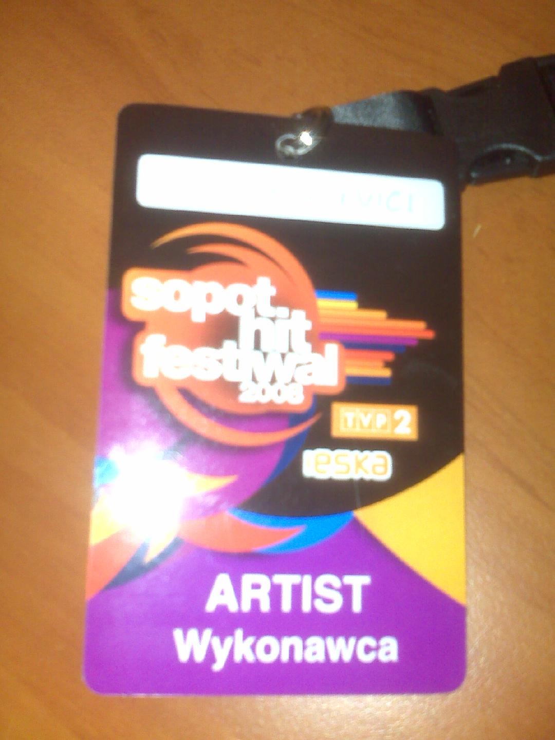bilet festival Sopot