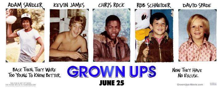 Trailer: "Grown Ups" (Oameni mari fara