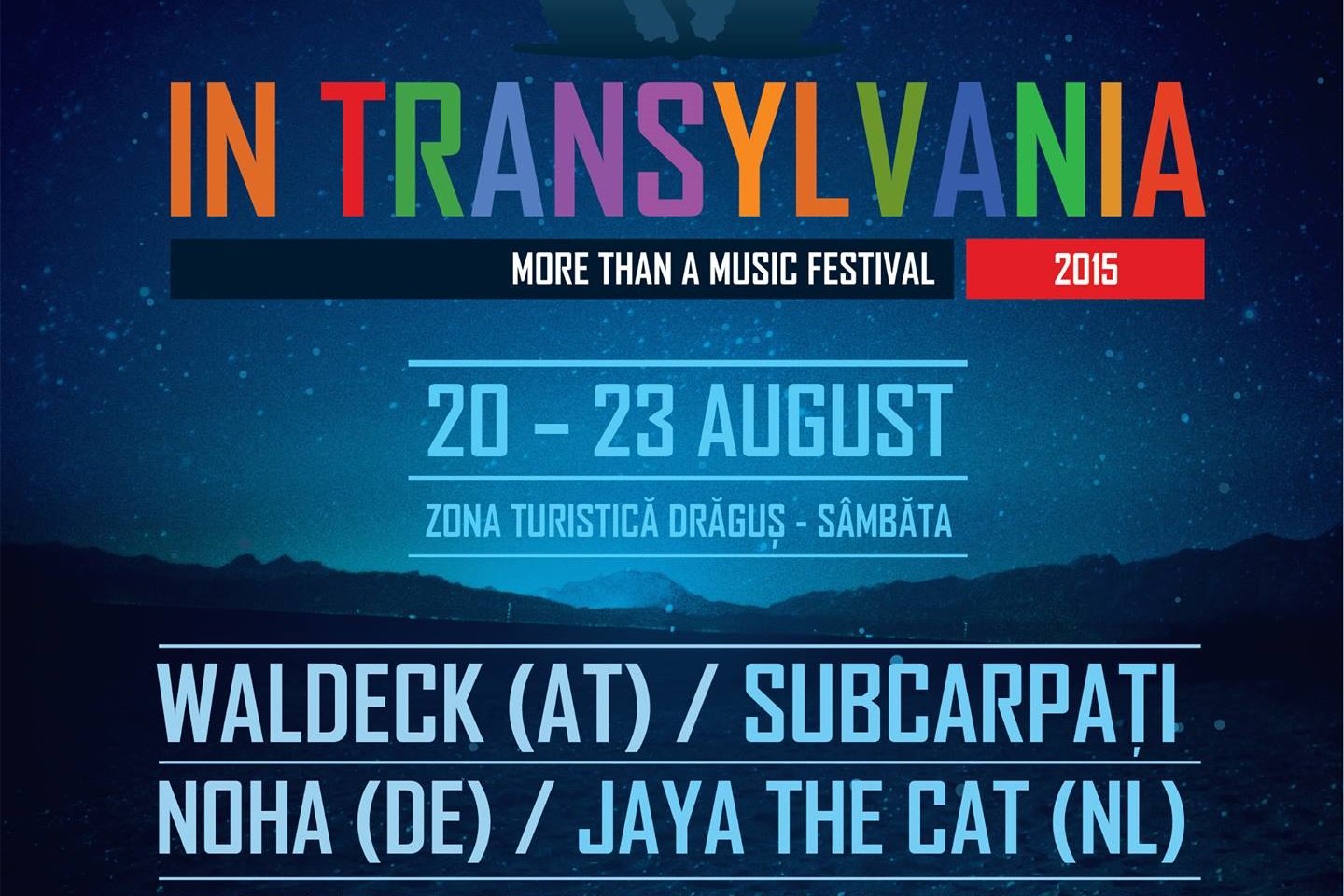 Castiga CINCI abonamente duble la In Transylvania Festival!