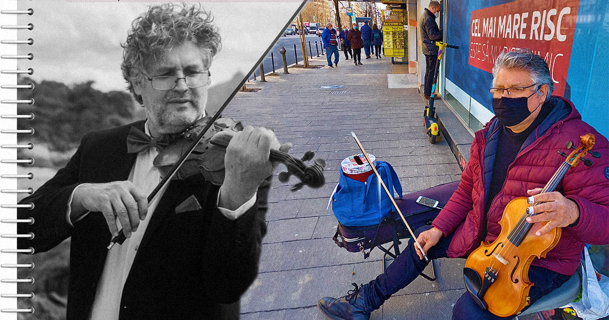 cuisine booklet Medicine Stefan Tajti, violonistul care canta pe strazile din Bucuresti, dar si la  Ateneul Roman. “In momentul asta pentru ca eu cant pe strada ma simt  privilegiat, inca am o scena”