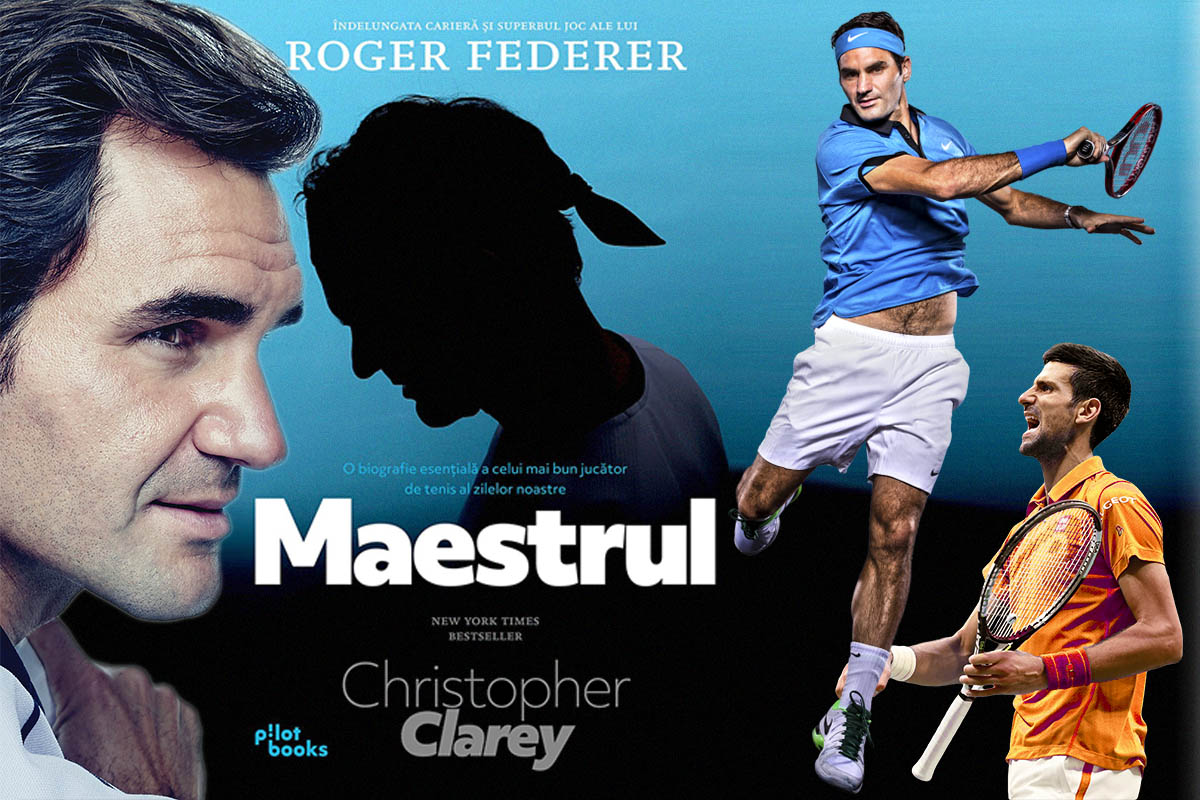 Fragment Carte. Maestrul. Îndelungata carieră și superbul joc al lui Federer. De Christopher Clarey