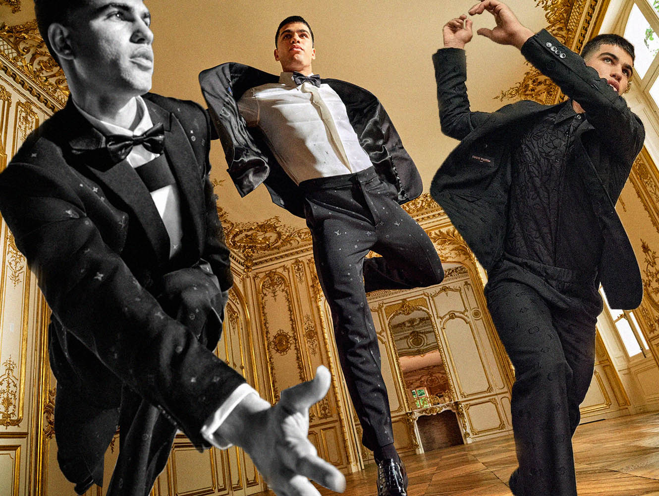 (galerie foto) Carlos Alcaraz, primele imagini ca ambasador Louis