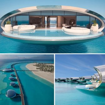 Galerie foto. La Marea Rosie s-a deschis Shebara Resort, un complex hotelier futurist, selectat de TIME in lista destinatii extraordinare in 2025.