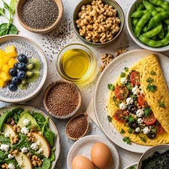 Alimente gustoase cu mai mult omega-3 decat pestele. Retete prin care le puteti integra in alimentatie