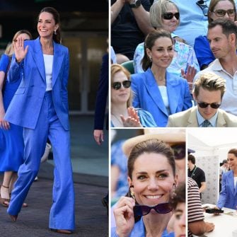 Galerie foto. Printesa de Wales a vandut bilete la Wimbledon si a urmarit meciuri in afara lojei regale alaturi de Andy Murray. 