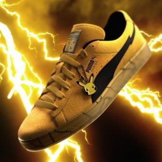 Pikachu marcheaza 30 de ani de Pokémon cu o editie speciala PUMA Suede
